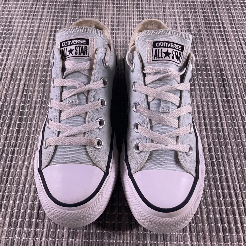 Converse Chuck Taylor All Star Low Top Mint Green Sneakers 153872F Womens 6